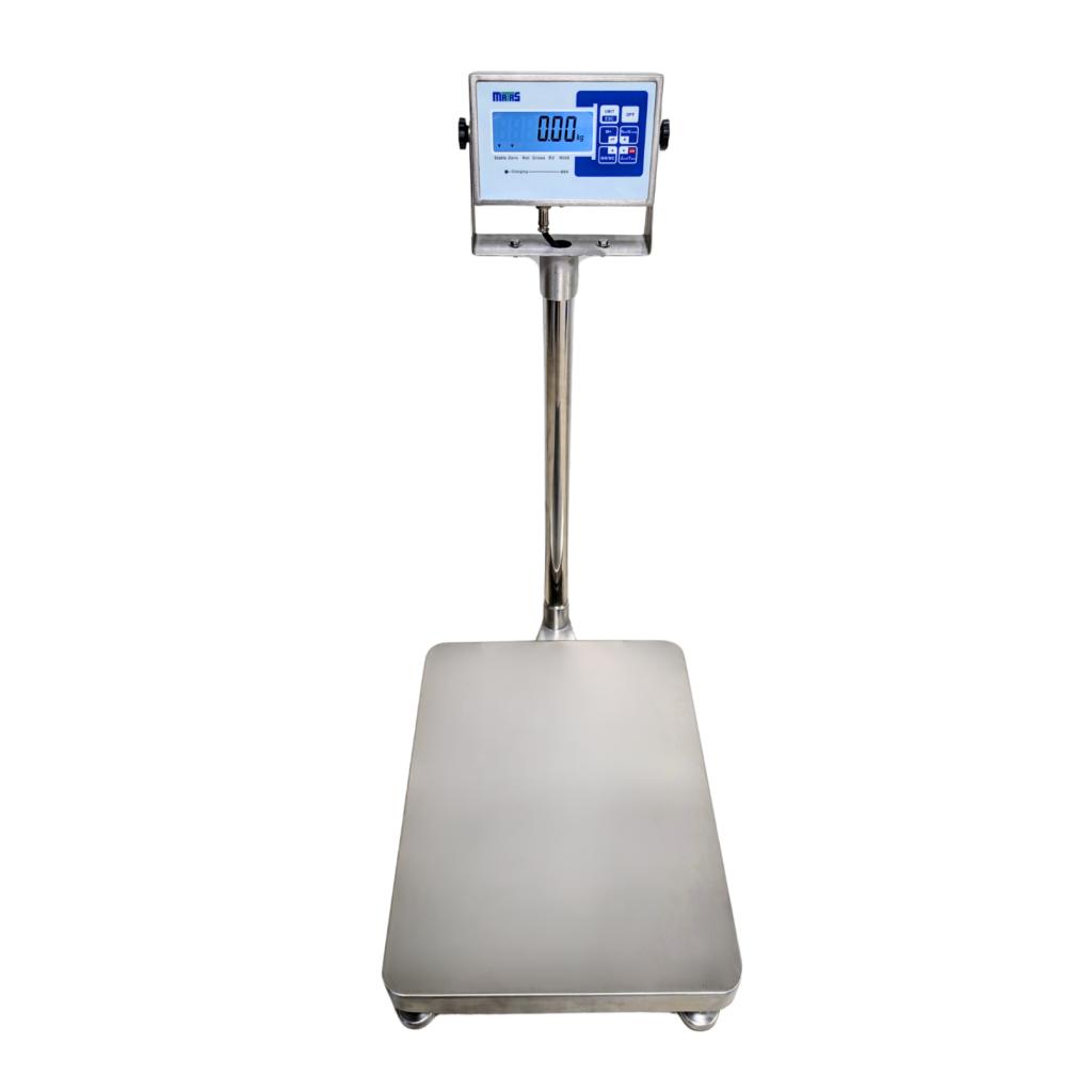 MSH-60 - nerūdijančio plieno platforminės svarstyklės su stovu iki 60kg