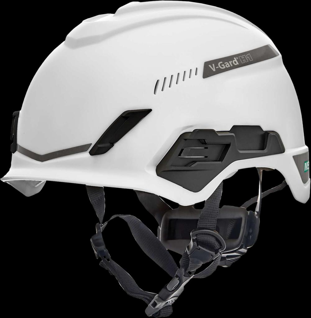 Ventiliuojamas apsauginis šalmas MSA V?Gard H1 Trivent, darbui aukštyje