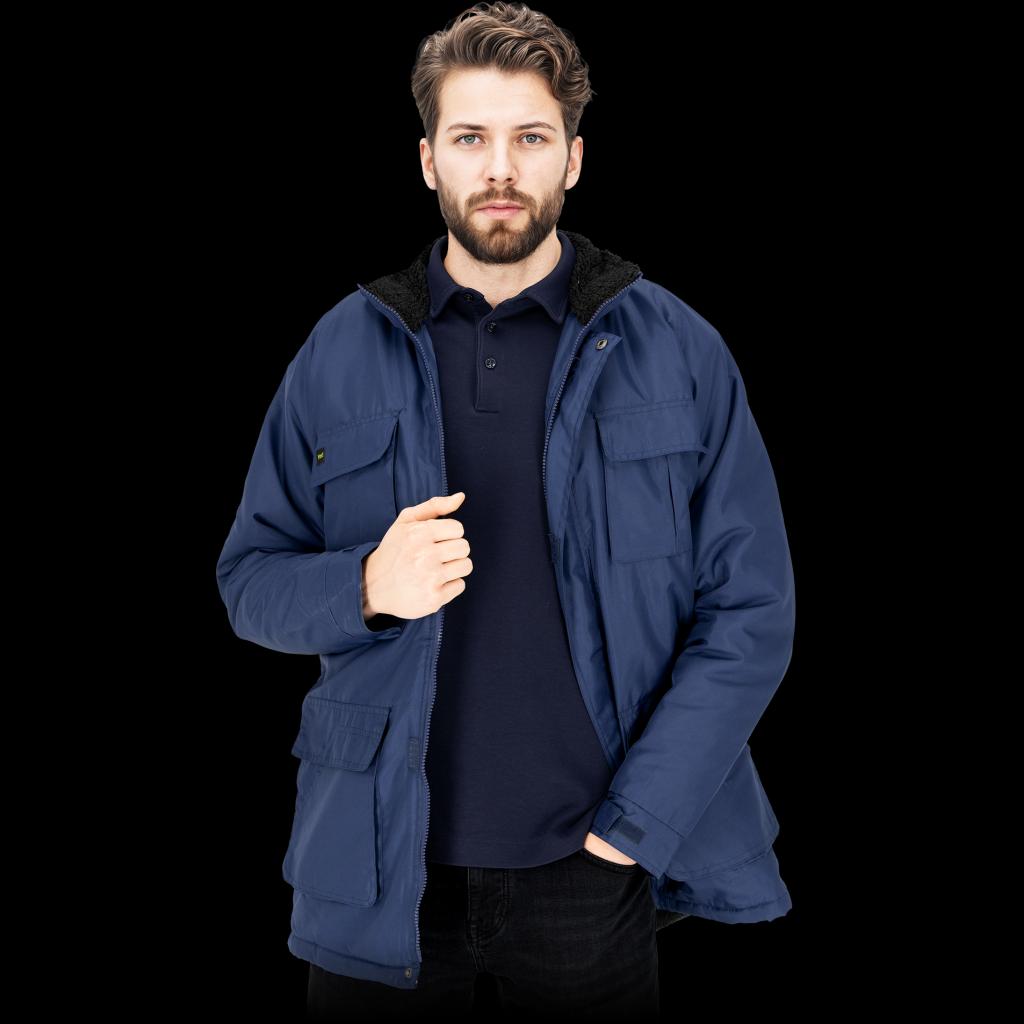 Žieminė universali striukė YES WINTER, mėlynos spalvos