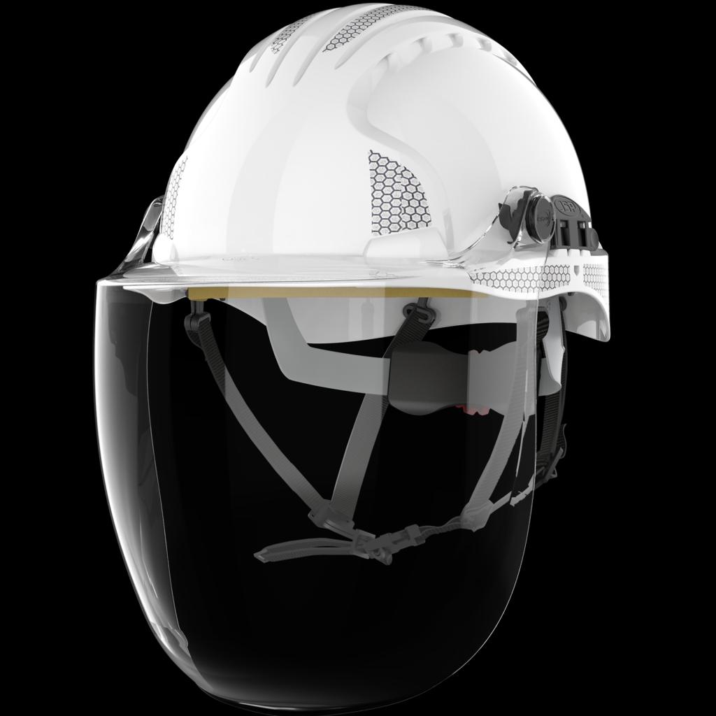 Elektriko apsauginis šalmas Evoguard® C5 Max, su veido skydeliu