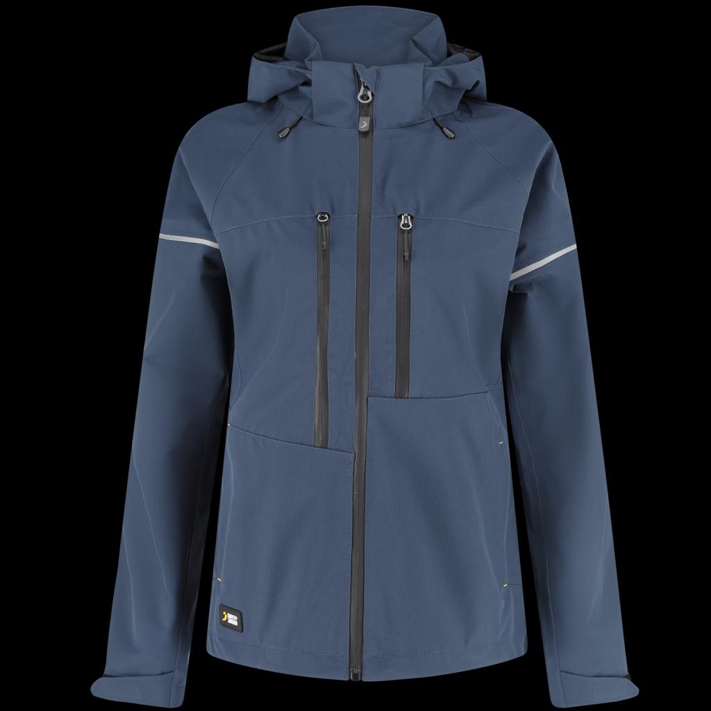 Neperšlampanti moteriška lietaus striukė JOGGER KASAI RAIN, navy mėlyno atspalvio