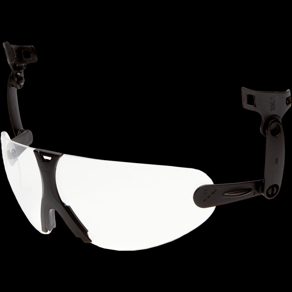 Apsauginiai akiniai integruojami su šalmu 3M SOLARIS arba H700