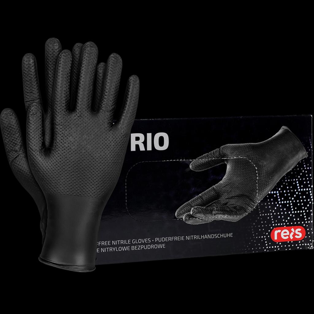 Nitrilinės pirštinės NITRIO GRIFF (50 vienetų), be pudros