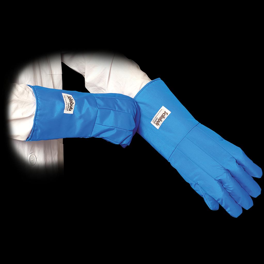 Kriogeninės pirštinės – ekstremaliam šalčiui ir apsaugai (nuo –120?°C iki –190?°C)