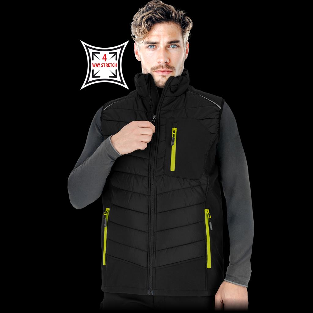 Patogi elastinga pašiltinta Softshell liemenė GRANDE