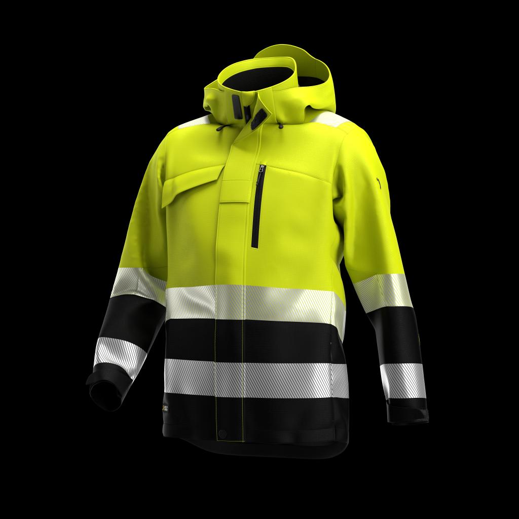 Neperšlampanti ir atspari vėjui šilta žieminė striukė JOGGER SCUTI, su vandeniui atsparia danga