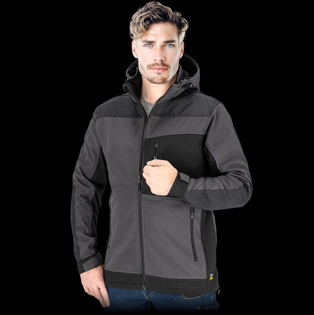 Itin patogi vyriška 3-jų sluoksnių Softshell striukė FORECO