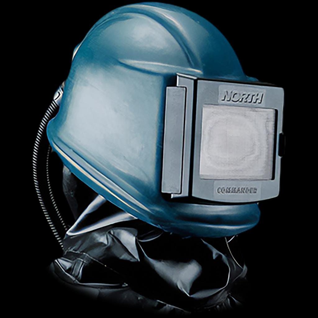 Apsauginis šalmas darbui su smėliasrove Honeywell Commander