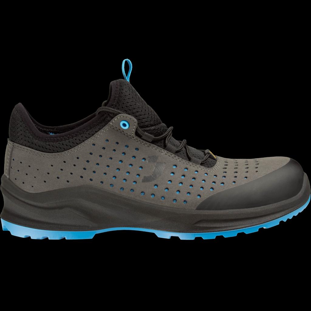 Itin patogūs ir pralaidūs orui darbo batai MODULO CARBON S1PS LOW, pilka spalva