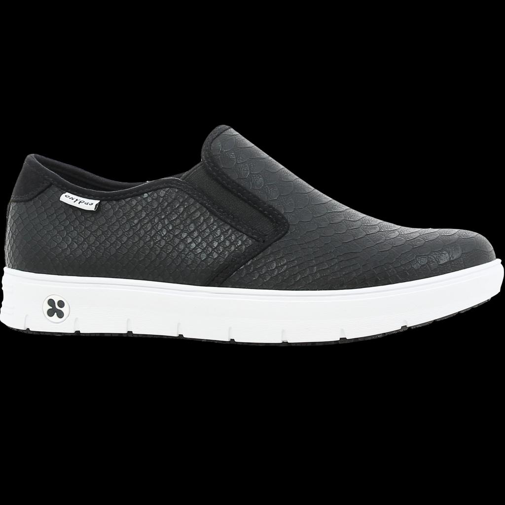 Moteriški profesiniai batai SELINA O1 neslidžiu padu, juodi