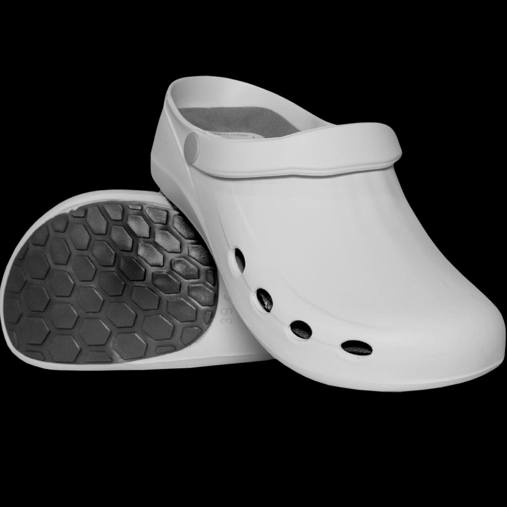 Itin patogios klumpės PRIMA CLOG, baltos spalvos