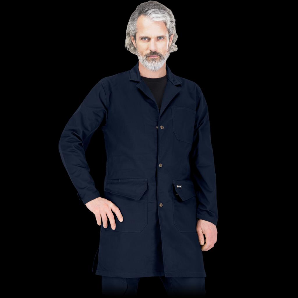 Universalus darbo apsiaustas LEBER COATER, tamsiai mėlynas