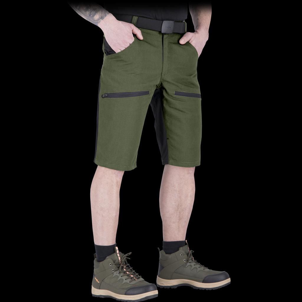 Elastingi vyriški šortai HOBBER khaki