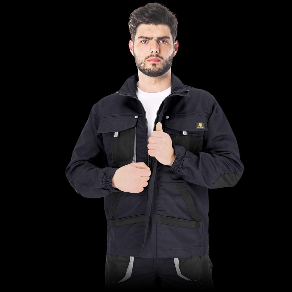 Vyriškas darbo švarkas FIO BLACK