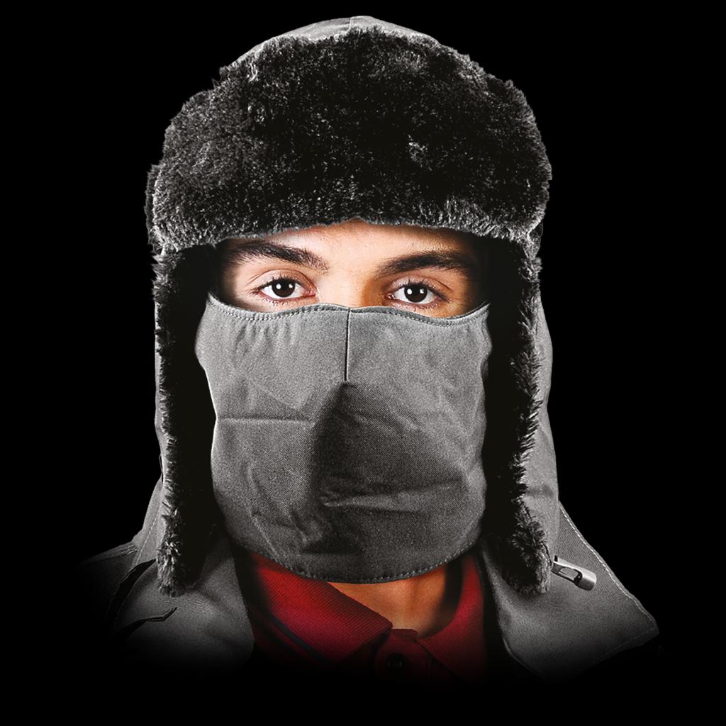 Žieminė kepurė su veido uždengimu WINTER FACE