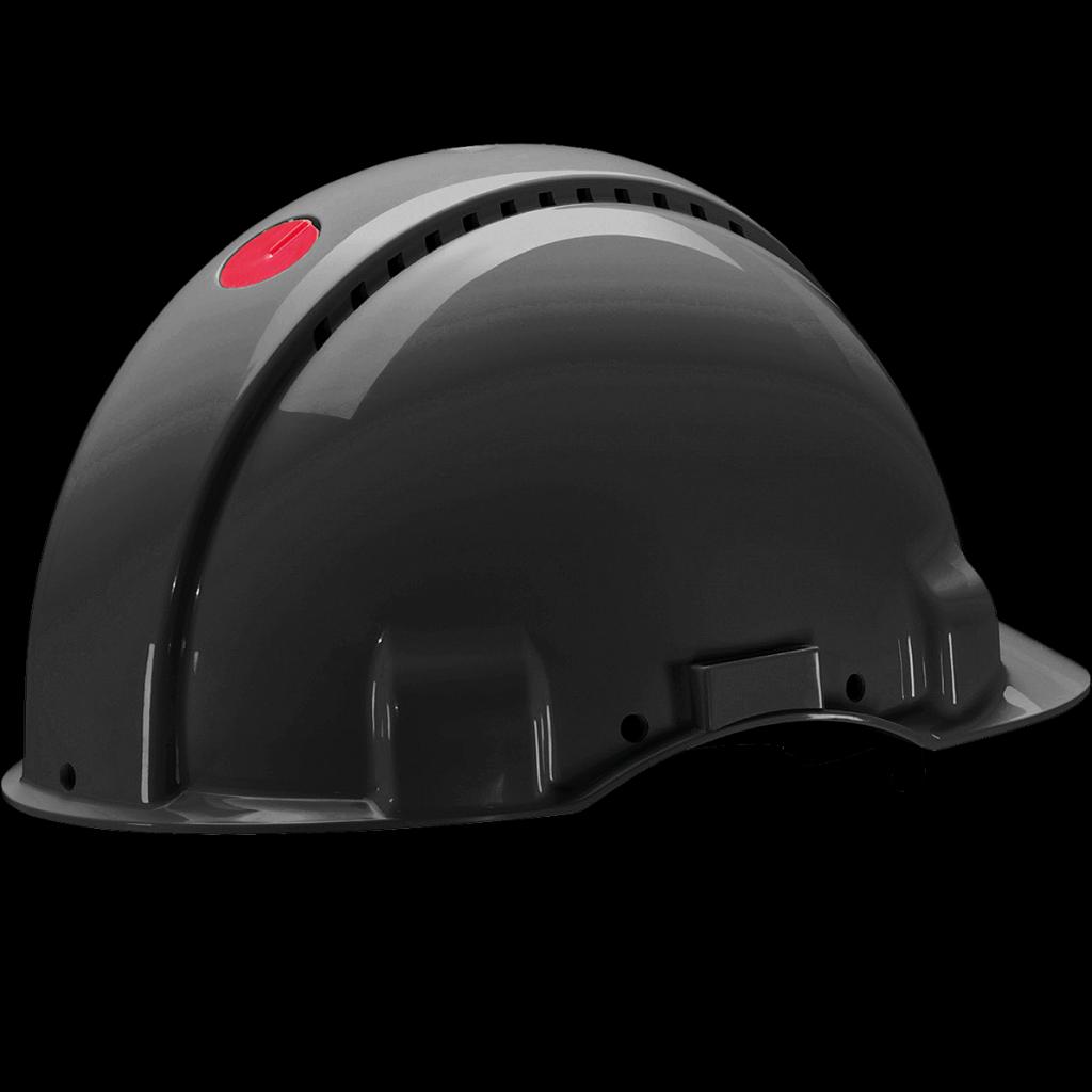 Apsauginis šalmas 3M G3000N, su reguliuojamu mechanizmu Juodas