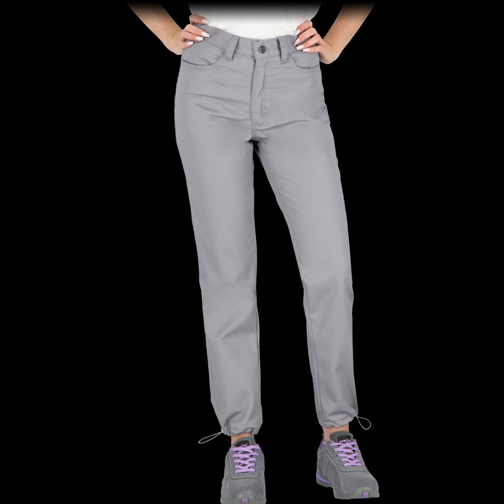 Moteriškos kelnės darbui VISER, pilkos