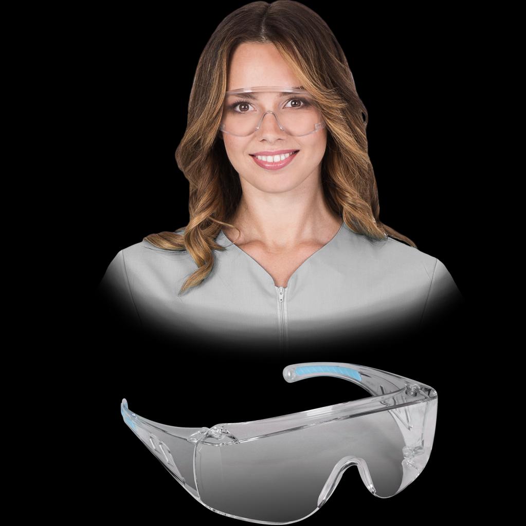 Apsauginiai akiniai IRVINE, skaidrūs