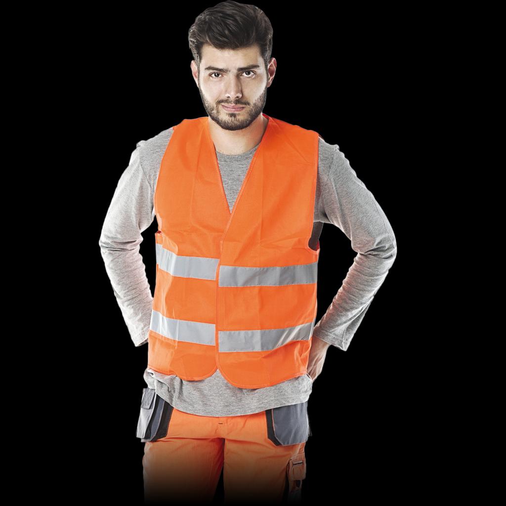 Signalinė Liemenė KOS, dydžiai nuo M iki 14XL (2 spalvos)