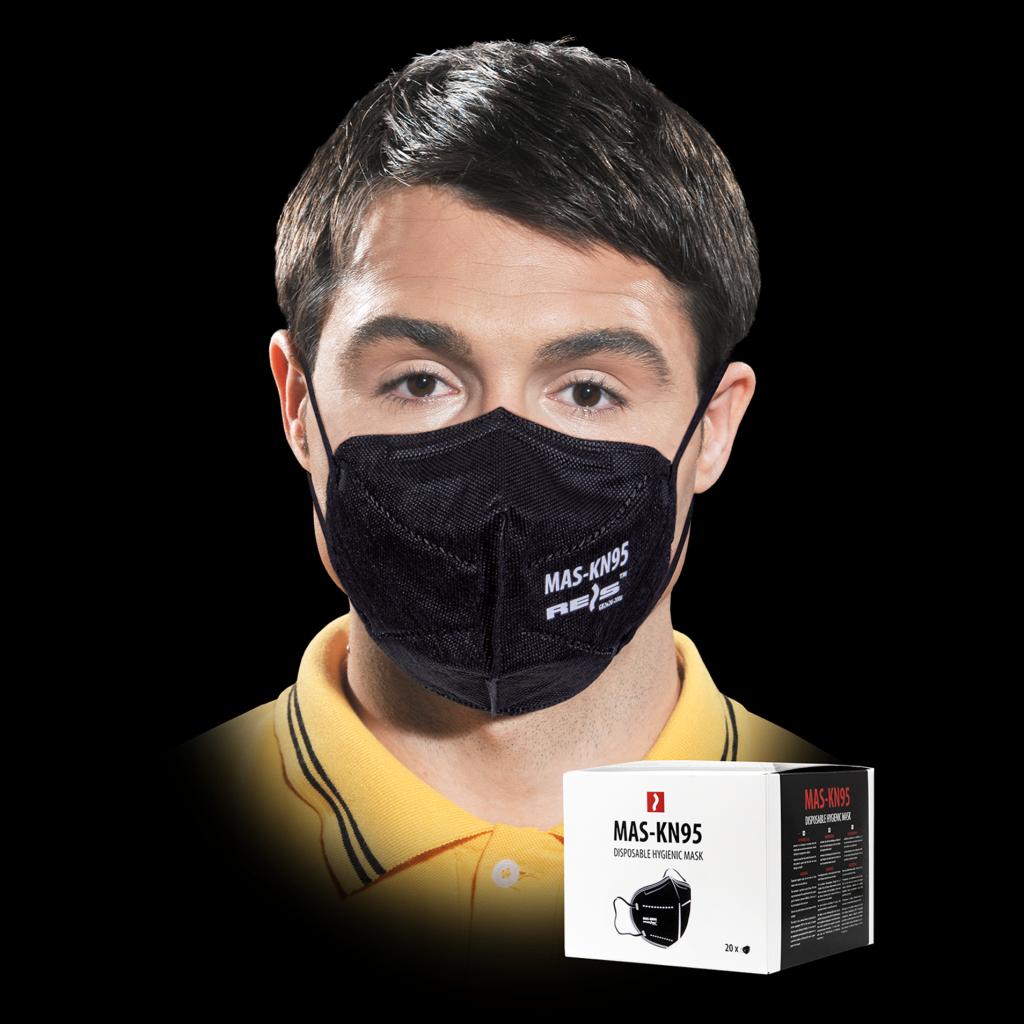 Vienkartinė veido kaukė KN95 (20 vnt.)