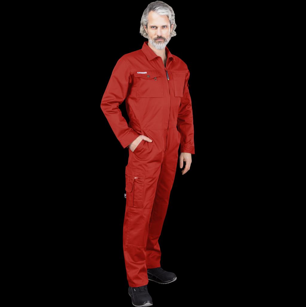 Kokybiškas darbo kombinezonas OVETER RED