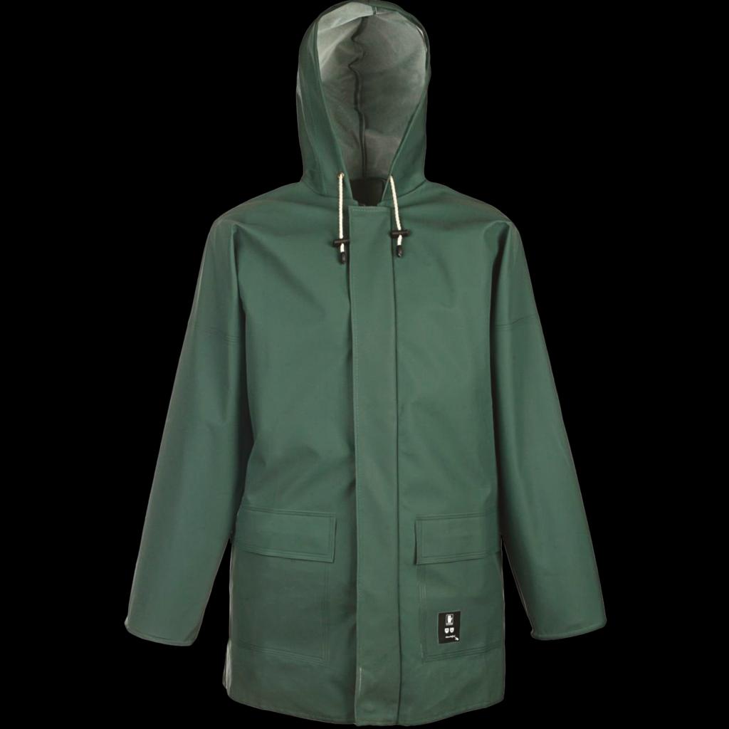 Kokybiška vandeniui atspari lietaus striukė PROS 616, iš PLAVITEX medžiagos