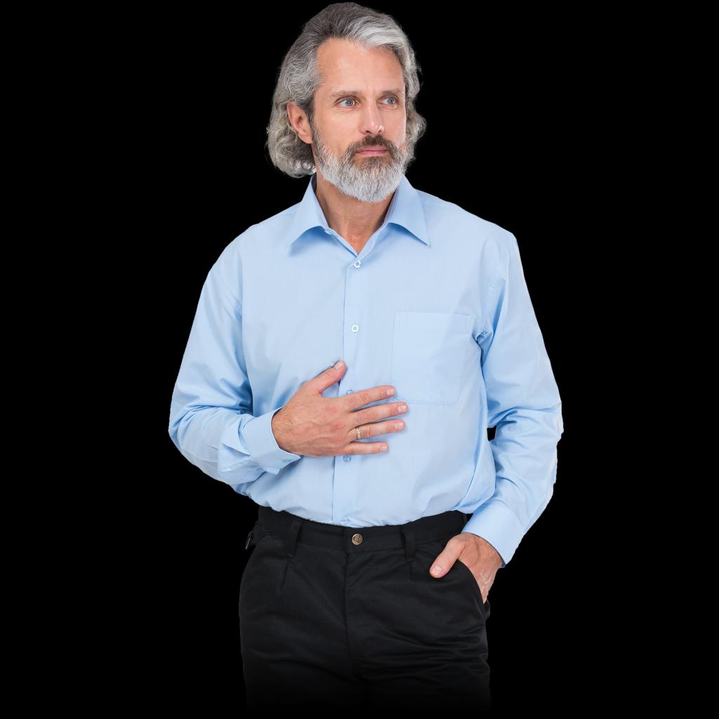 Vyriški marškiniai ilgomis rankovėmis (2 spalvos)