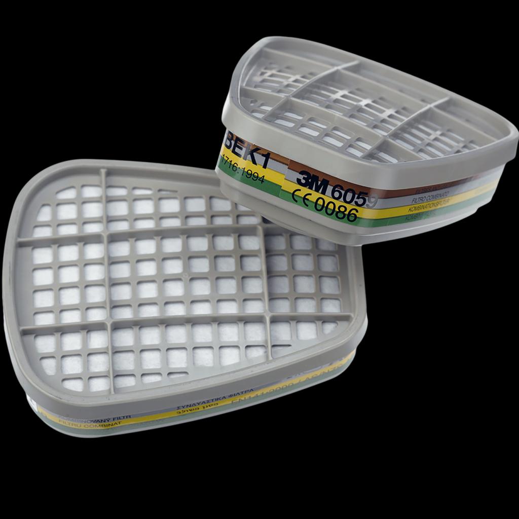 3M™ dujų ir garų filtras, ABEK1, 6059 (2 vnt.)