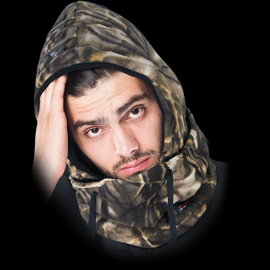 Šiltas gaubtuvas HOOD Camo