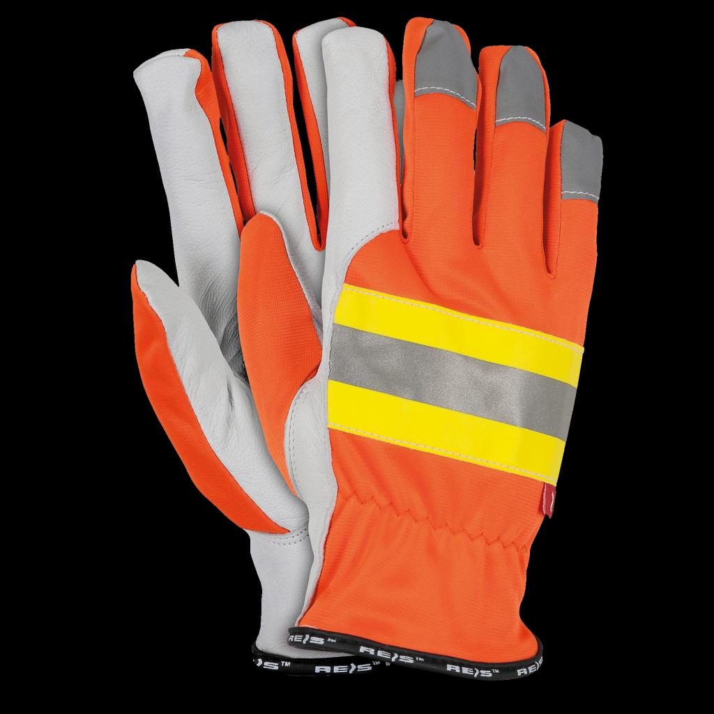 Odinės darbui skirtos pirštinės TOPER VIS XL