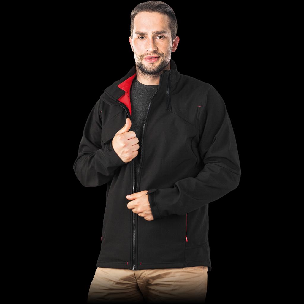 Vėjui ir lietui atspari striukė BULOCK, softshell tipo audinys