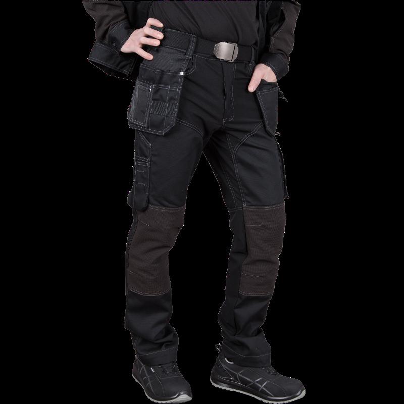 Itin patvarios darbo kelnės FIXER, su kabančiomis kišenėmis