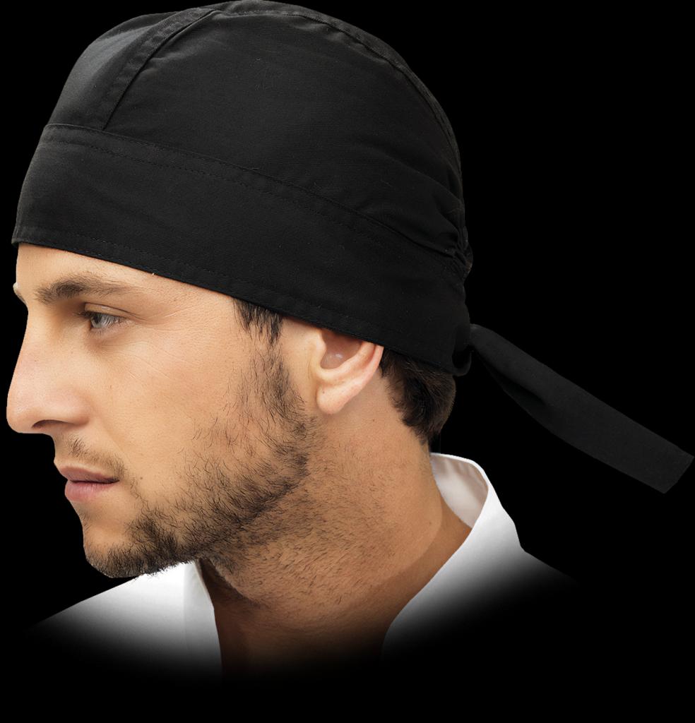 Šefo skarelė BANDANA BLACK