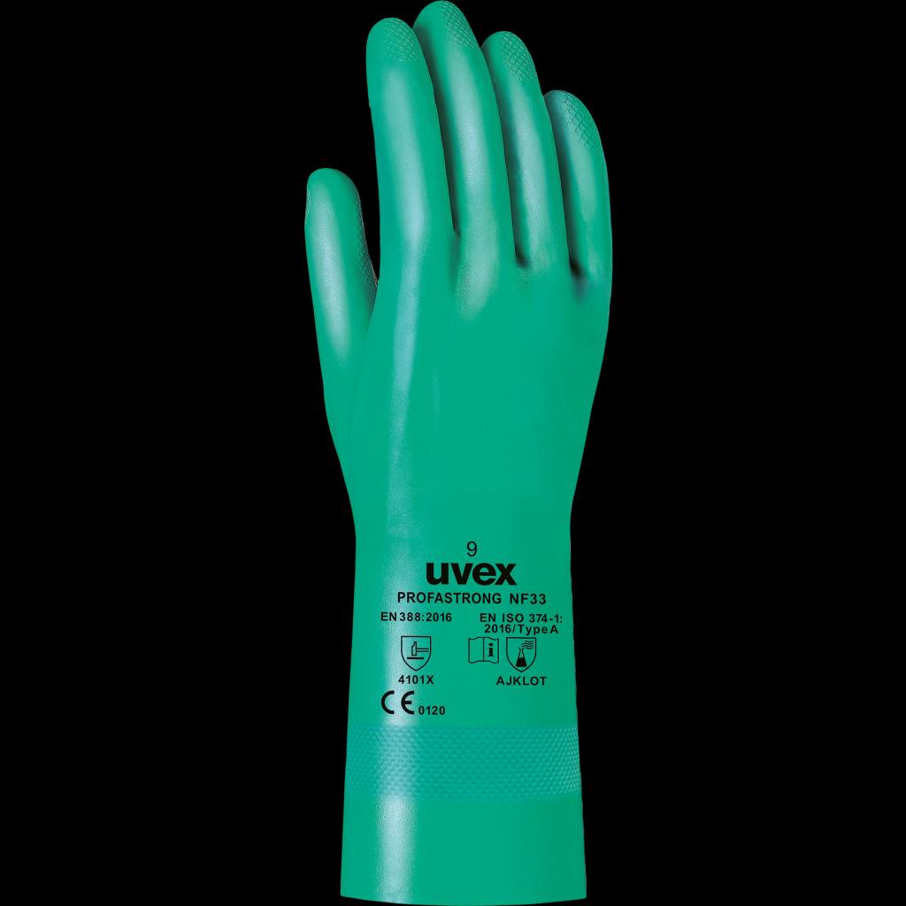 Guminės pirštinės UVEX STRONG