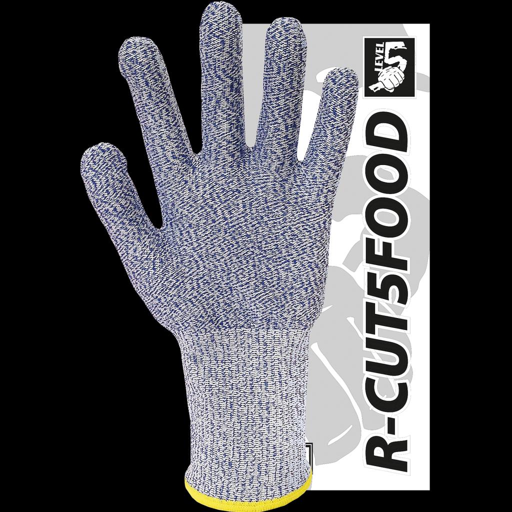 Pirštinė FOOD, tinkama sąlyčiui su maistu HACCP sistemoje (1 pirštinė pakuotėje)