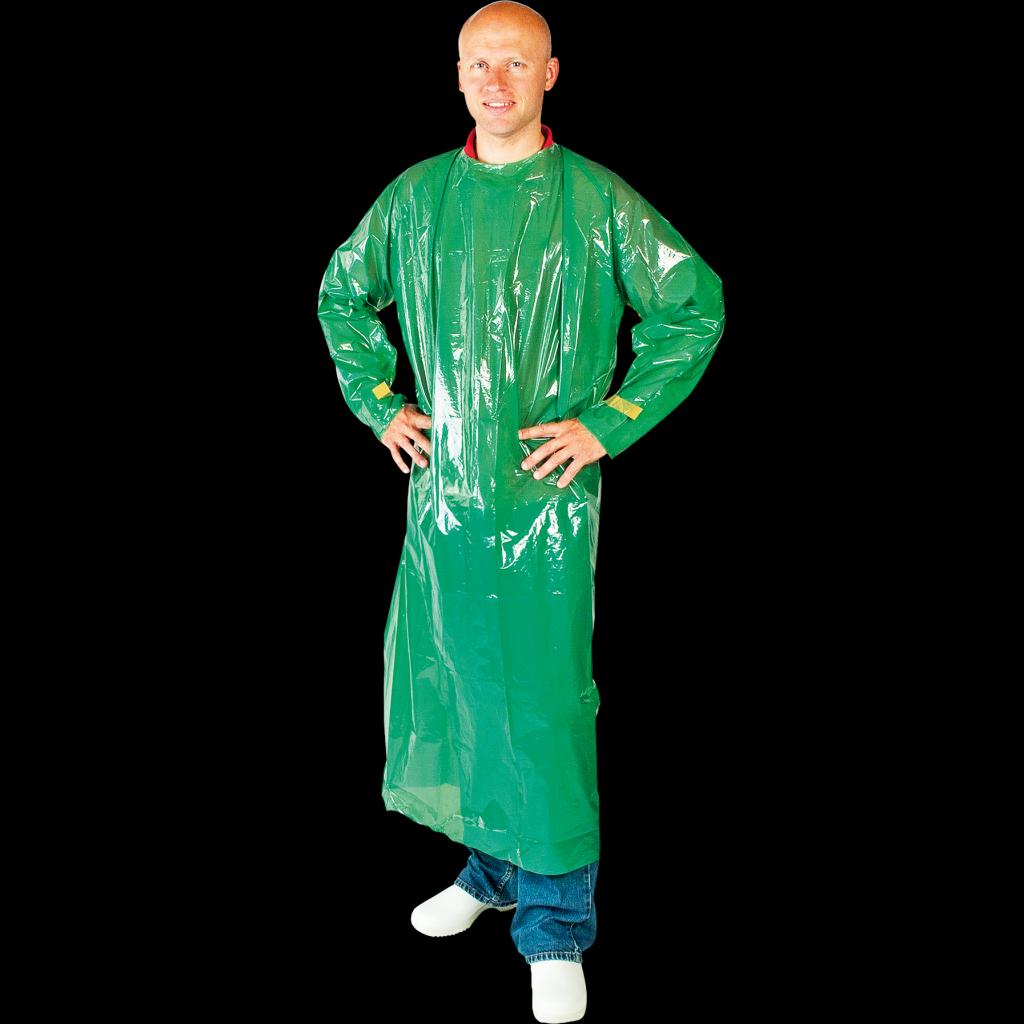 Sterili vienkartinė prijuostė KRU-FOL (130 cm, 25 vnt./pakuotė)