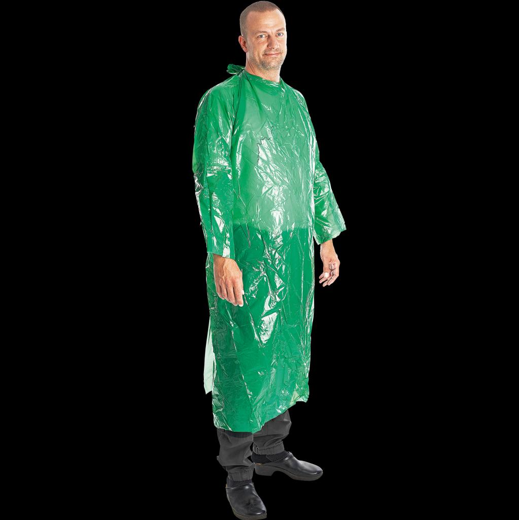 Nesterili vienkartinė prijuostė KRU-FFOL (130 cm, 25 vnt./pakuotė)