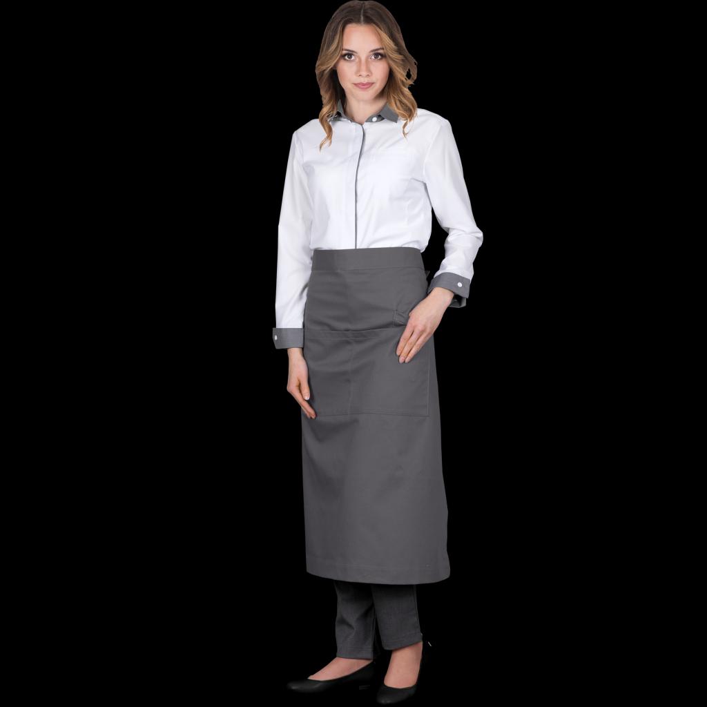 Klasikinė prijuostė GRETO 75x80, su kišenėmis