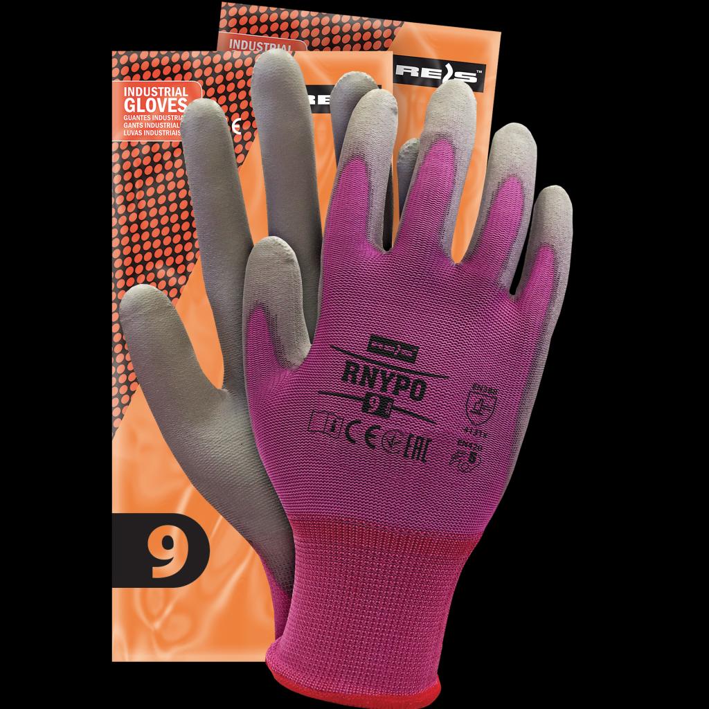 Pirštinės NYPO purple (12 porų)