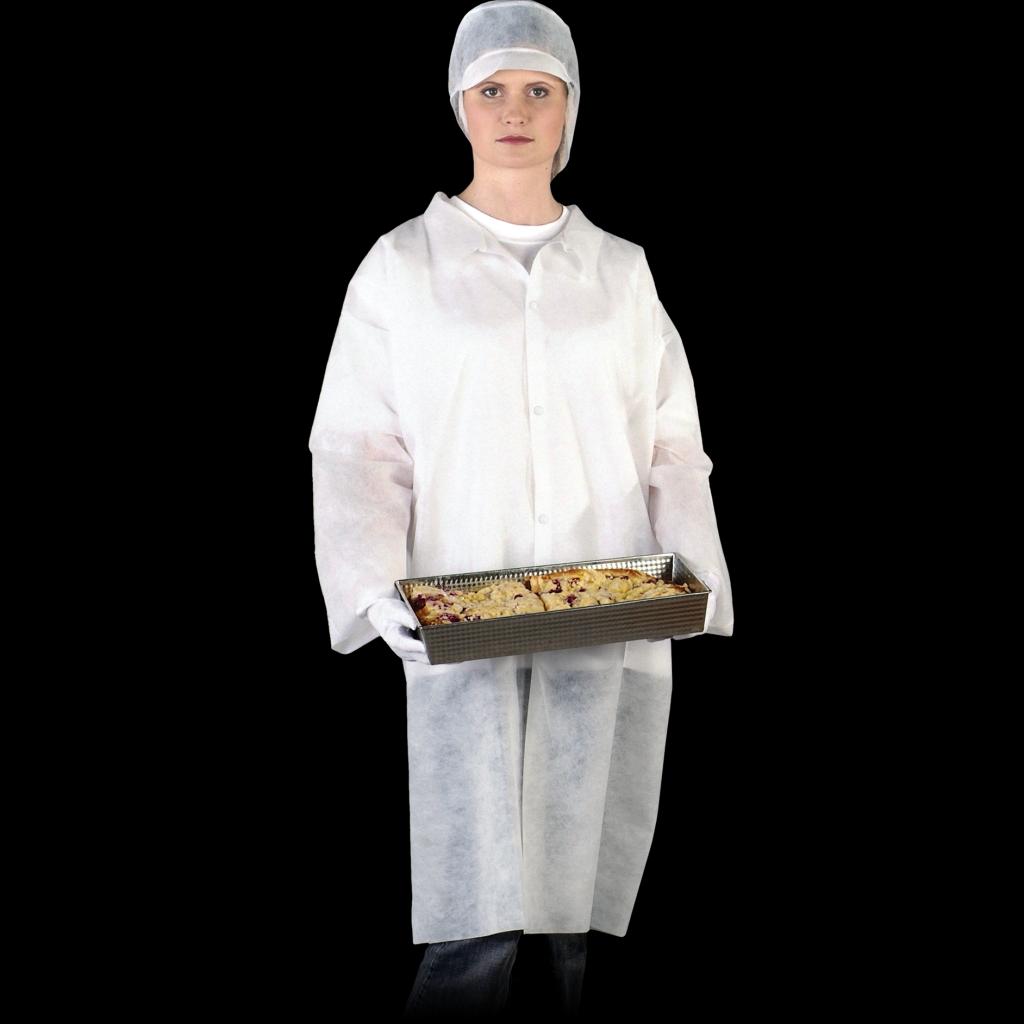 Vienkartinis apsiaustas iš polipropileno LAB (10 vnt.)