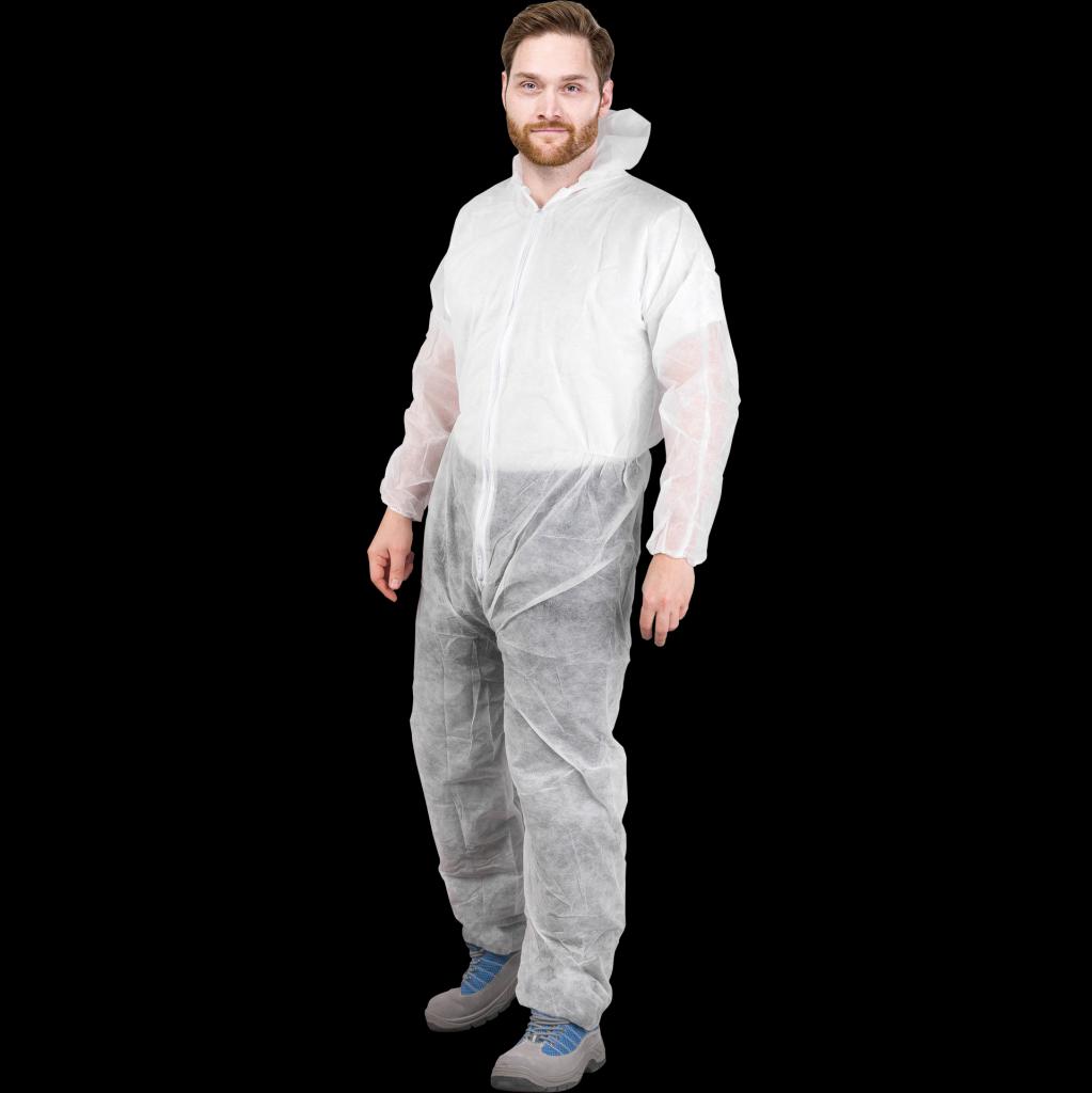 Apsauginis kostiumas iš polipropileno KOM (10 vnt.)