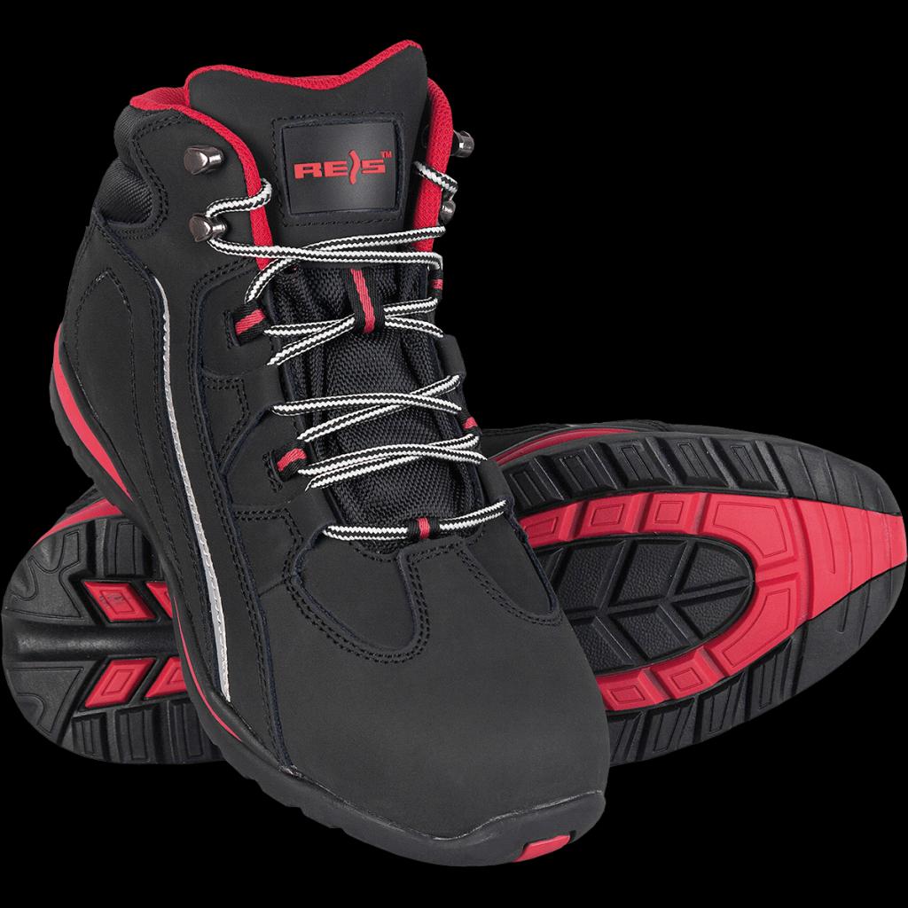 Odiniai darbo batai VAN-T SB SRA, su pirštų apsauga