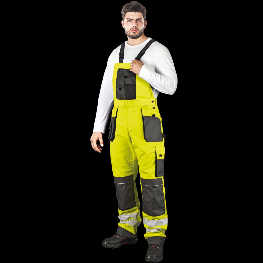 Signalinis darbo puskombinezonis FORMEN-VIS YELLOW