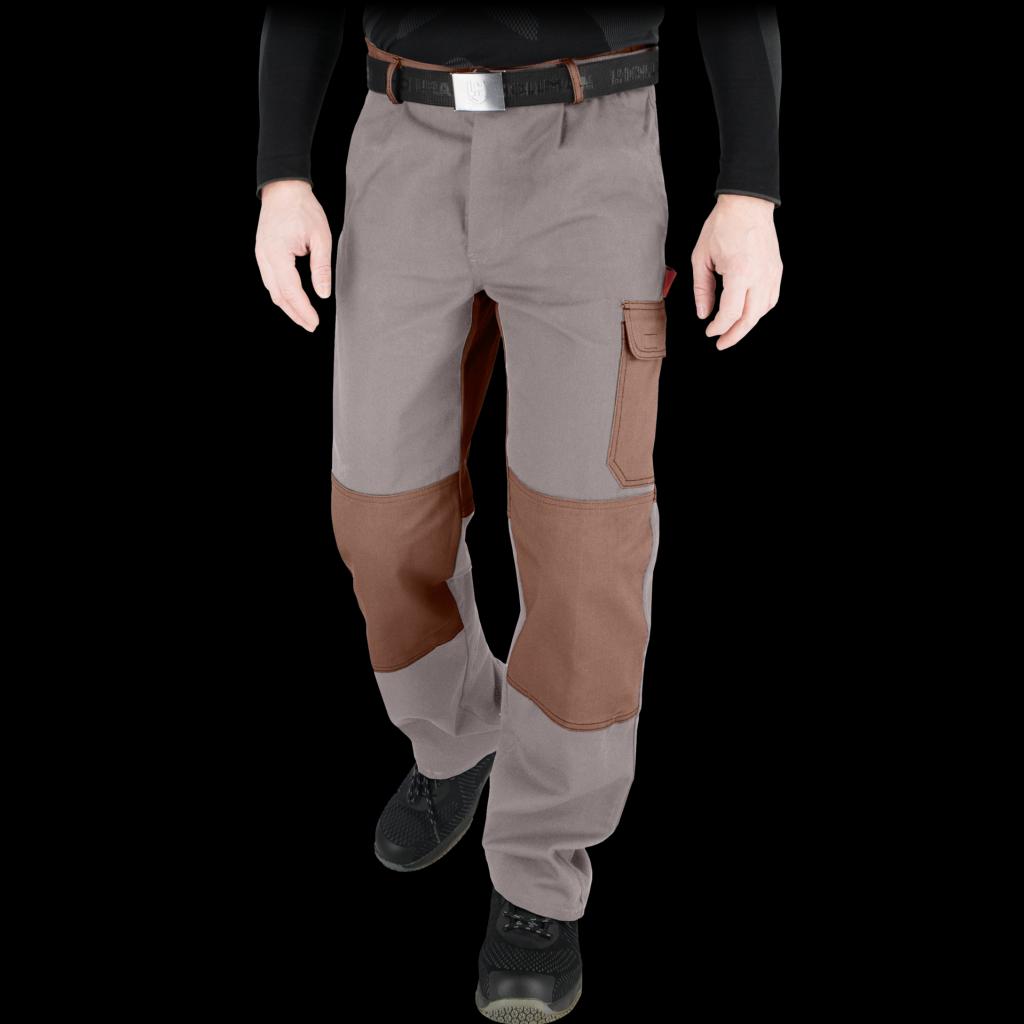 Medvilninės darbo kelnės BOMUL-T, šviesiai rudos spalvos