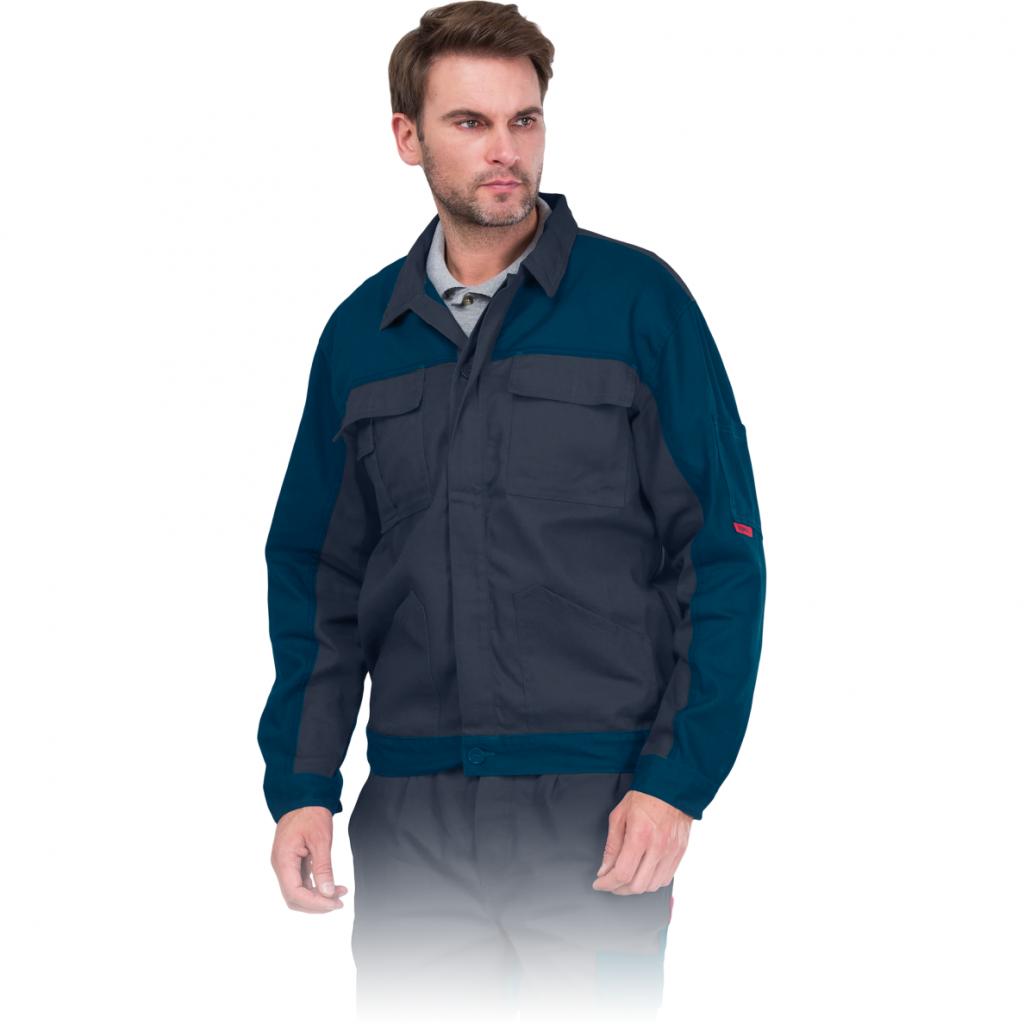 Medvilninis darbo švarkas BOMUL, tamsiai mėlynos spalvos