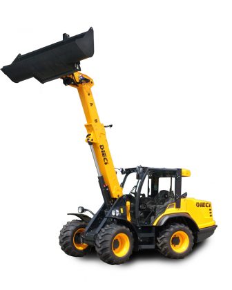 Teleskopinis - šarnyrinis krautuvas Dieci Pivot T60