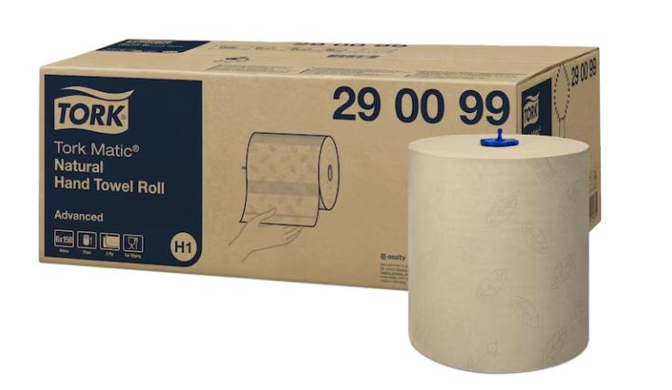 290099 H1 Tork Matic Soft Advanced minkštų popierinių rankšluosčių ritinys