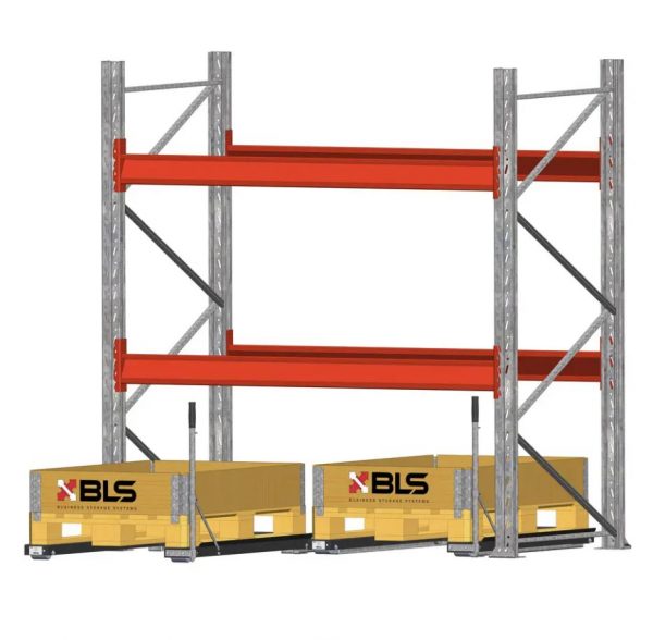 Ištraukiami paletinių stelažų stalčiai U-600, apkrova 600 kg