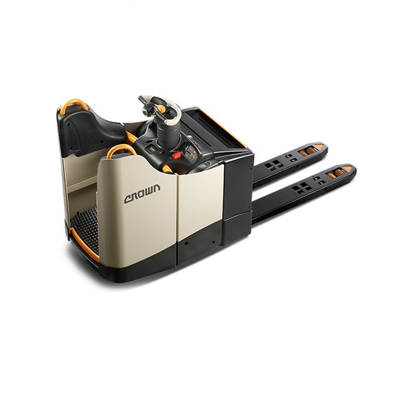 Palečių vežimėlis Crown 3060 su fiksuota platforma ir įėjimu iš galo