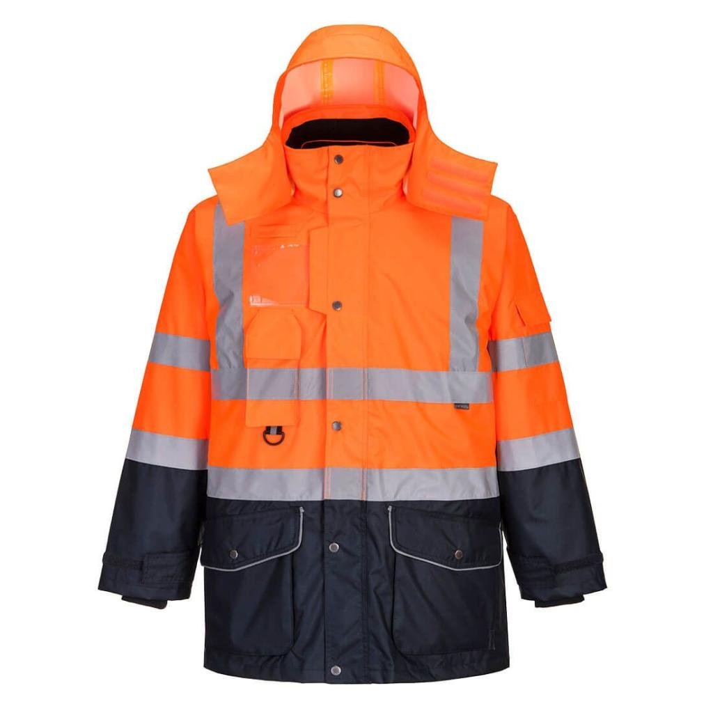 Gero matomumo kontrastinga kelininko striukė Portwest S426, 7 viename